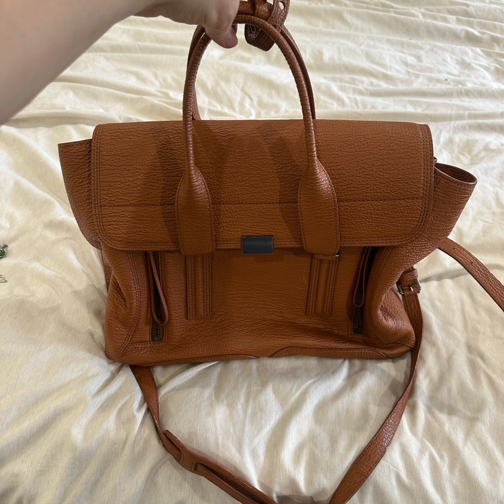 3.1 Phillip Kim  Tan Leather Handbag